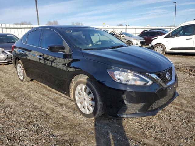 3N1AB7AP7HL668625 - 2017 NISSAN SENTRA S BLACK photo 4