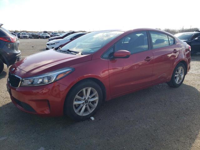 3KPFL4A75HE026519 - 2017 KIA FORTE LX RED photo 1