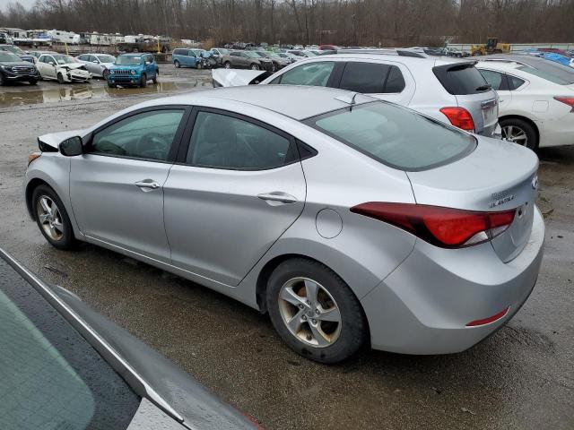 KMHDH4AE7FU266611 - 2015 HYUNDAI ELANTRA SE SILVER photo 2