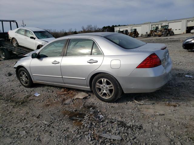 JHMCM56367C007283 - 2007 HONDA ACCORD SE SILVER photo 2