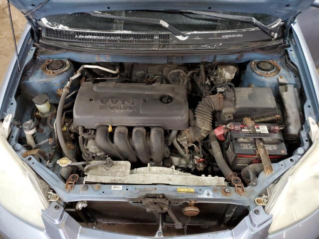 2T1KR32E66C616437 - 2006 TOYOTA COROLLA MA XR BLUE photo 11