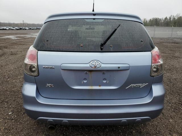 2T1KR32E66C616437 - 2006 TOYOTA COROLLA MA XR BLUE photo 6