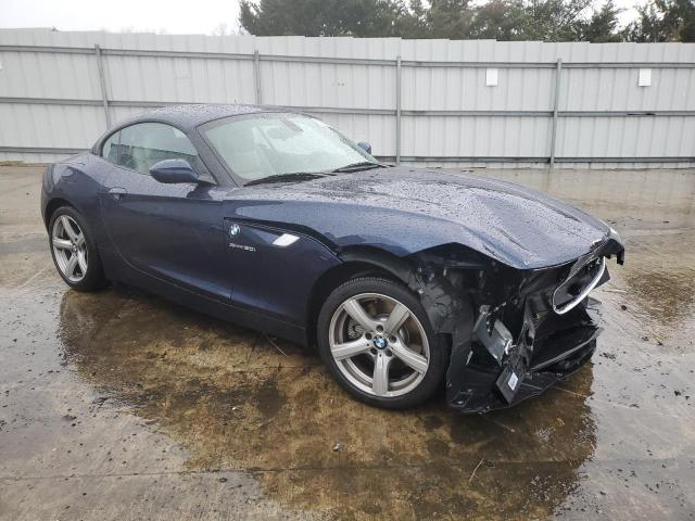 WBALM5C56BE378798 - 2011 BMW Z4 SDRIVE30I BLUE photo 4