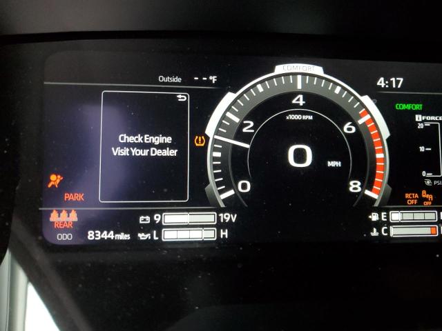 5TFNA5DB7PX085593 - 2023 TOYOTA TUNDRA CREWMAX PLATINUM Blau Foto 9