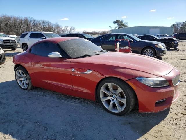 WBALM1C58EE634274 - 2014 BMW Z4 SDRIVE35IS RED photo 4