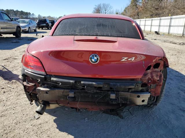 WBALM1C58EE634274 - 2014 BMW Z4 SDRIVE35IS RED photo 6