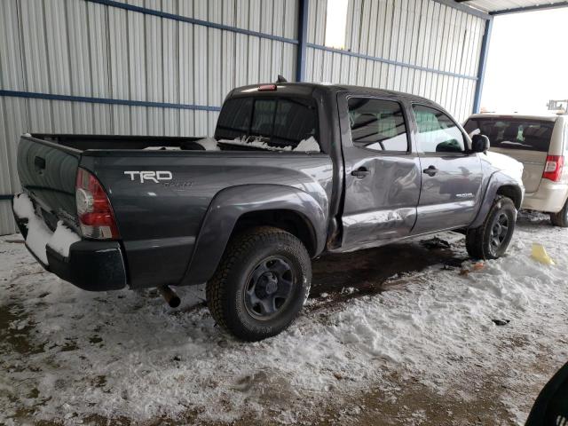 5TFJX4GN7EX029292 - 2014 TOYOTA TACOMA DOUBLE CAB 灰色 照片 3