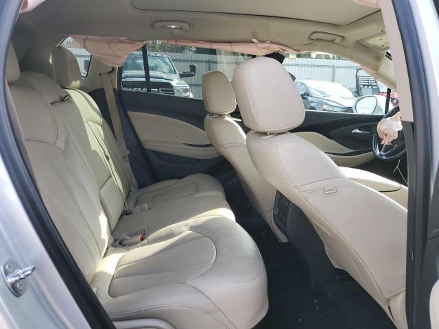 LRBFXDSA9HD054614 - 2017 BUICK ENVISION ESSENCE SILVER photo 11