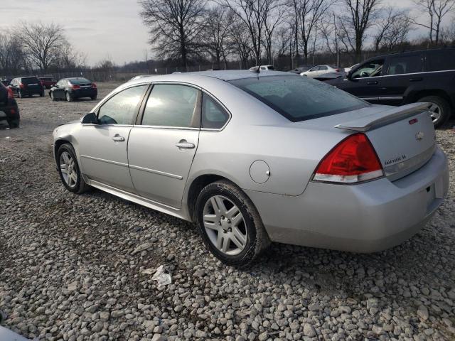 2G1WG5EK7B1109911 - 2011 CHEVROLET IMPALA LT SILVER photo 2