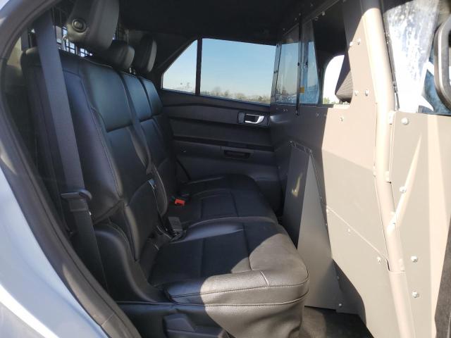1FM5K8AB4LGB42891 - 2020 FORD EXPLORER POLICE INTERCEPTOR თეთრი ფოტო 10