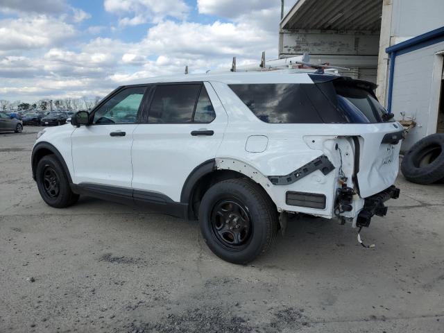 1FM5K8AB4LGB42891 - 2020 FORD EXPLORER POLICE INTERCEPTOR WHITE photo 2