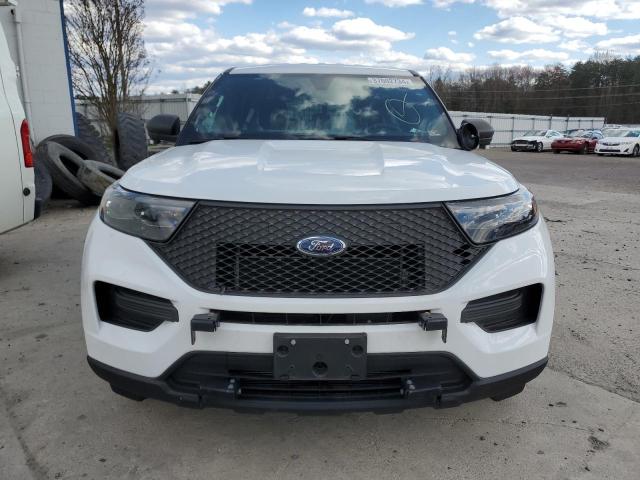 1FM5K8AB4LGB42891 - 2020 FORD EXPLORER POLICE INTERCEPTOR თეთრი ფოტო 5