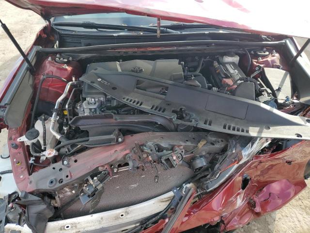 4T1B11HK8KU712801 - 2019 TOYOTA CAMRY L RED photo 11