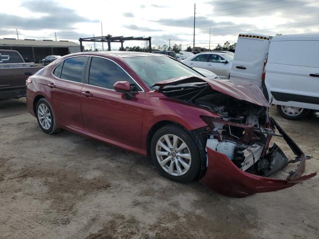 4T1B11HK8KU712801 - 2019 TOYOTA CAMRY L RED photo 4