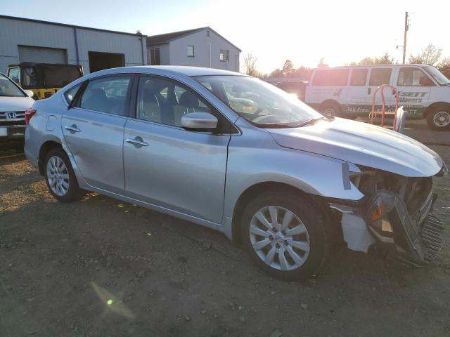 3N1AB7AP6HY236336 - 2017 NISSAN SENTRA S SILVER photo 4