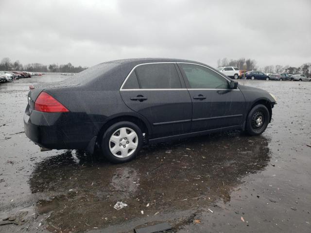 1HGCM56447A227139 - 2007 HONDA ACCORD LX BLACK photo 3