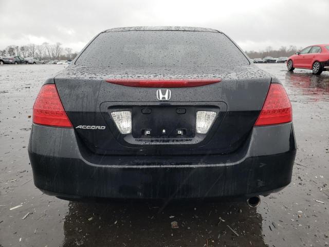 1HGCM56447A227139 - 2007 HONDA ACCORD LX BLACK photo 6