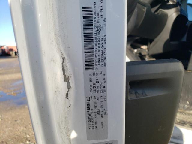 3C6TRVAG2FE502754 - 2015 RAM PROMASTER 1500 STANDARD WHITE photo 13