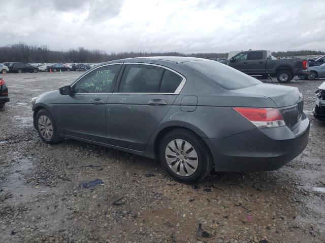 1HGCP26399A155886 - 2009 HONDA ACCORD LX GRAY photo 2