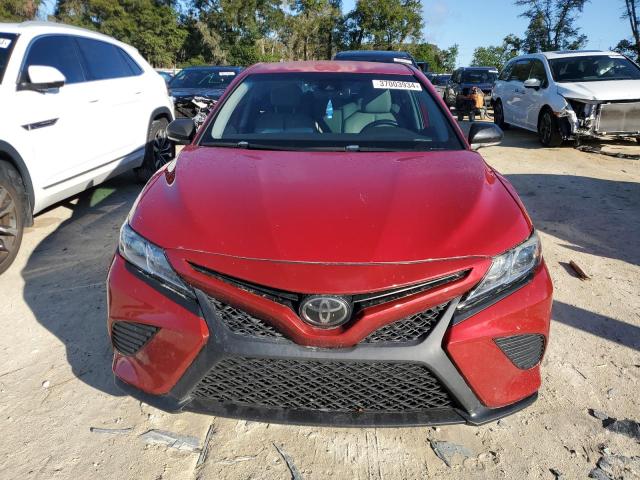 4T1B11HK2KU234665 - 2019 TOYOTA CAMRY L RED photo 5