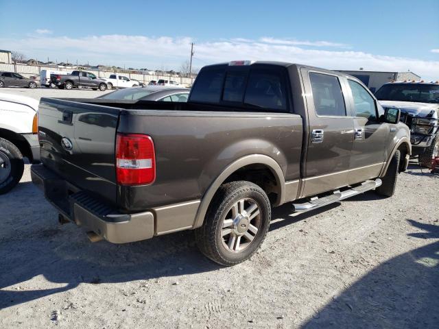 1FTPW12595KC65135 - 2005 FORD F150 SUPERCREW BROWN photo 3