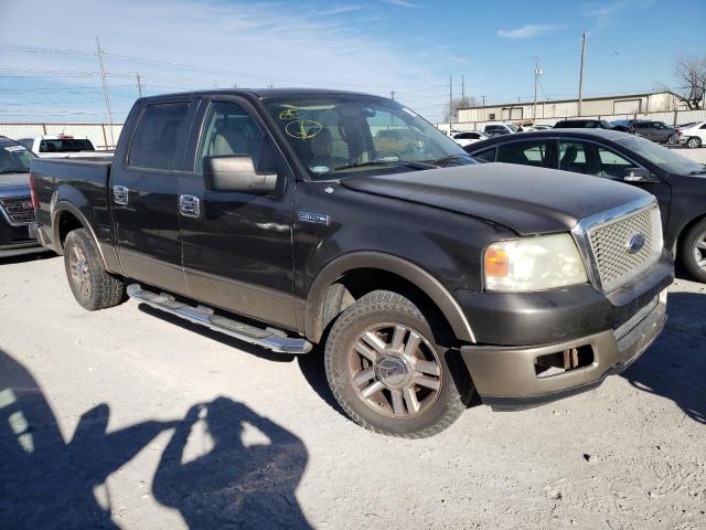 1FTPW12595KC65135 - 2005 FORD F150 SUPERCREW BROWN photo 4