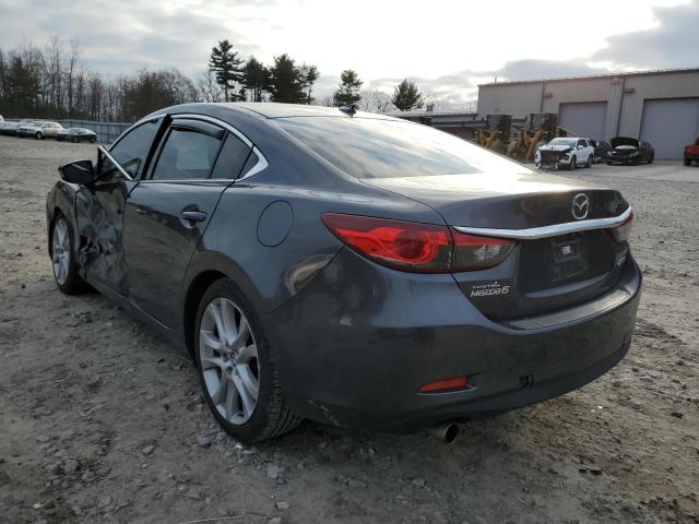 JM1GJ1V58F1206191 - 2015 MAZDA 6 TOURING GRAY photo 2