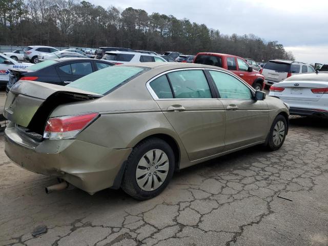 1HGCP2F30AA039223 - 2010 HONDA ACCORD LX GOLD photo 3