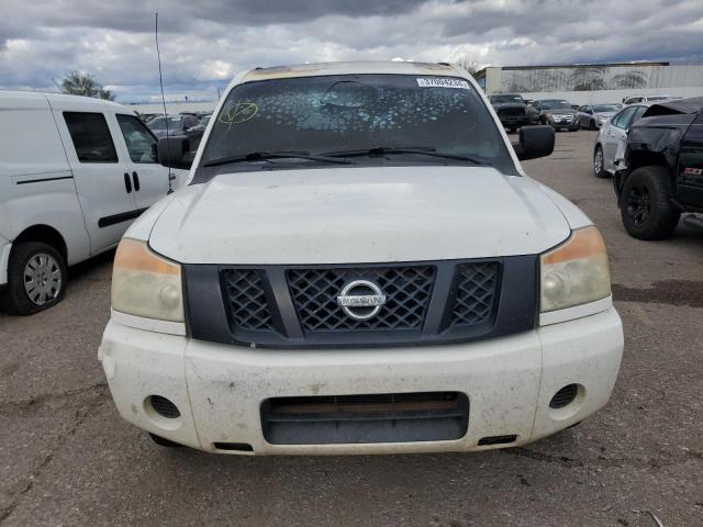 1N6AA0CH4AN307613 - 2010 NISSAN TITAN XE WHITE photo 5