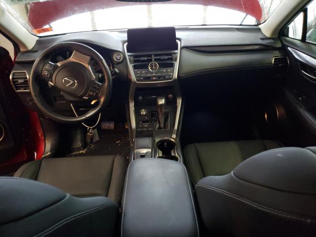 JTJDARDZ5M5025607 - 2021 LEXUS NX 300 BASE Czerwony zdjęcie 8