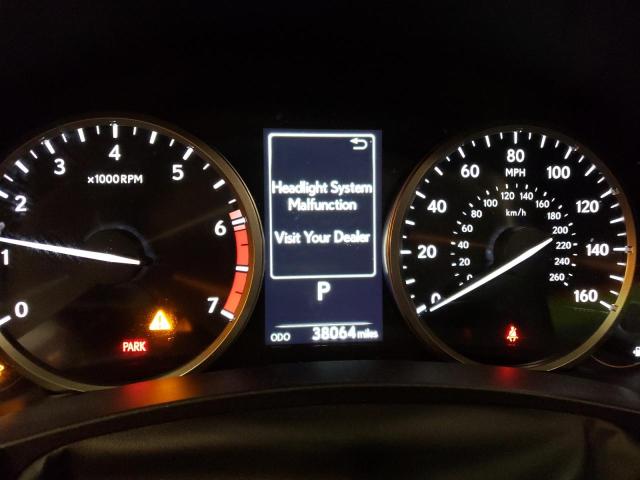 JTJDARDZ5M5025607 - 2021 LEXUS NX 300 BASE Czerwony zdjęcie 9