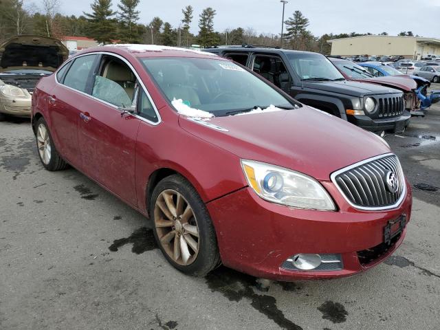 1G4PP5SK8D4180022 - 2013 BUICK VERANO RED photo 4