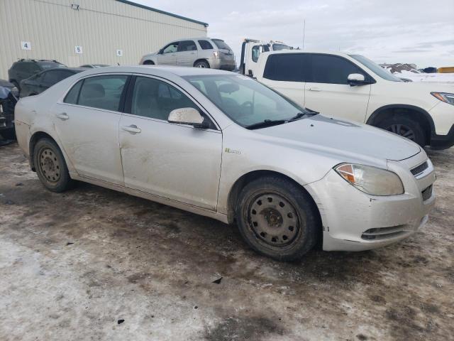 1G1ZF57519F254629 - 2009 CHEVROLET MALIBU HYBRID SILVER photo 4