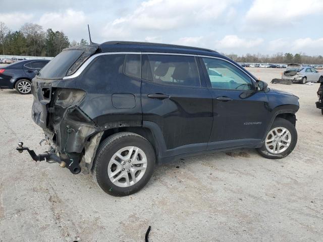 3C4NJCAB8KT668493 - 2019 JEEP COMPASS SP BLACK photo 3