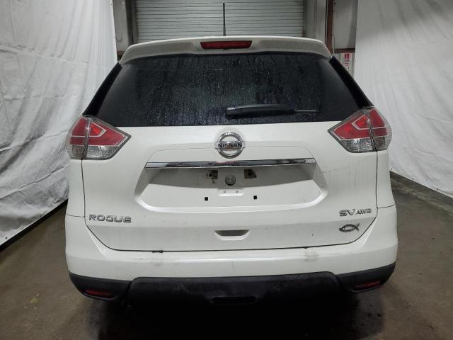 5N1AT2MV5FC795658 - 2015 NISSAN ROGUE S WHITE photo 6