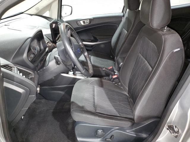 MAJ6P1UL9JC222607 - 2018 FORD ECOSPORT SE SILVER photo 7