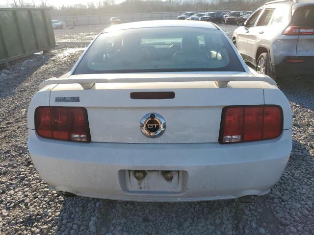 1ZVFT82H965112548 - 2006 FORD MUSTANG GT WHITE photo 6