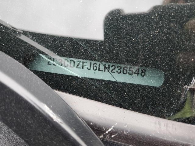 2C3CDZFJ6LH236548 - 2020 DODGE CHALLENGER R/T SCAT PACK BLACK photo 12