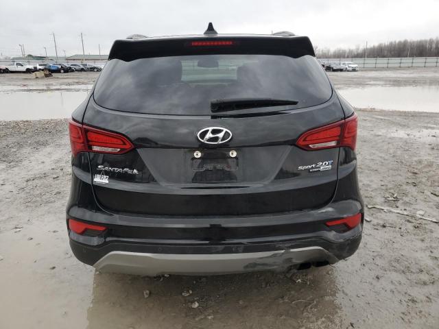 5XYZWDLA4HG473262 - 2017 HYUNDAI SANTA FE S BLACK photo 6