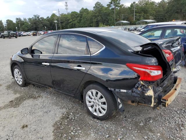 3N1AB7AP4KY353226 - 2019 NISSAN SENTRA S BLACK photo 2