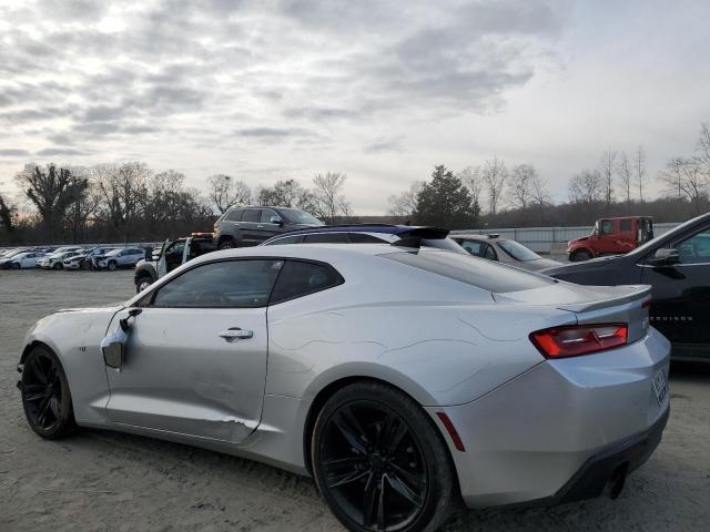 1G1FB1RX1H0180281 - 2017 CHEVROLET CAMARO LT SILVER photo 2