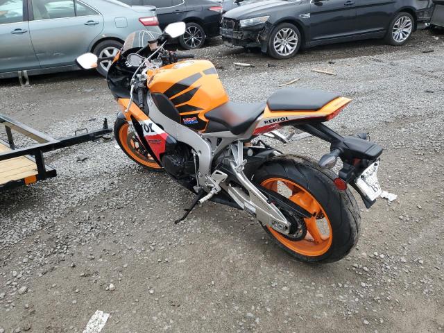 JH2SC59J79K000322 - 2009 HONDA CBR1000 RR ORANGE photo 3