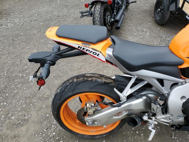 JH2SC59J79K000322 - 2009 HONDA CBR1000 RR ORANGE photo 6