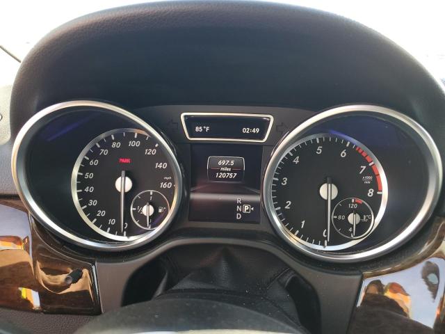 4JGDA5HB4DA190642 - 2013 MERCEDES-BENZ ML 350 4MATIC SILVER photo 9