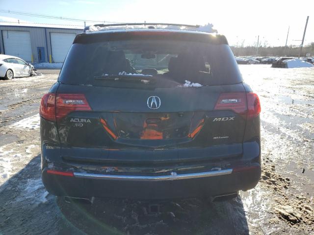 2HNYD2H65BH544854 - 2011 ACURA MDX TECHNO BLACK photo 6