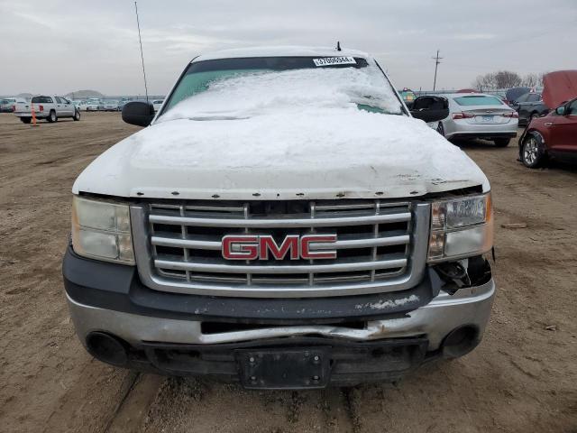 1GTEC14X39Z237312 - 2009 GMC SIERRA C1500 WHITE photo 5