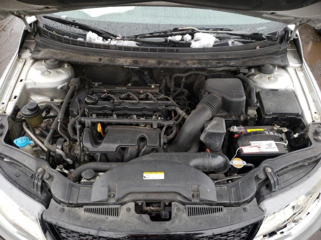 KNAFW6A39A5140229 - 2010 KIA FORTE SX SILVER photo 11