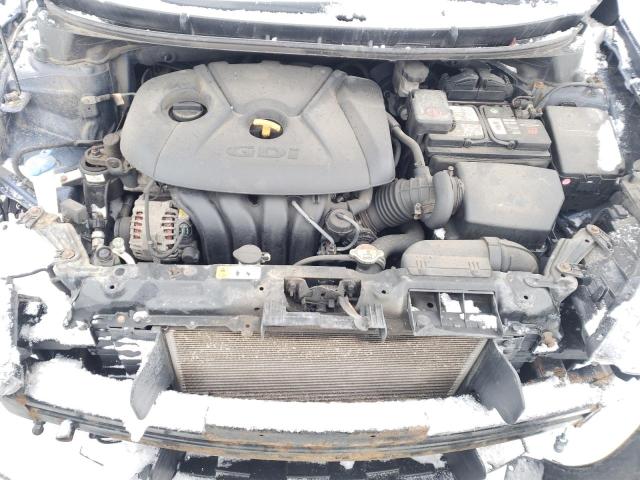 KMHD35LH4HU382959 - 2017 HYUNDAI ELANTRA GT BLUE photo 11