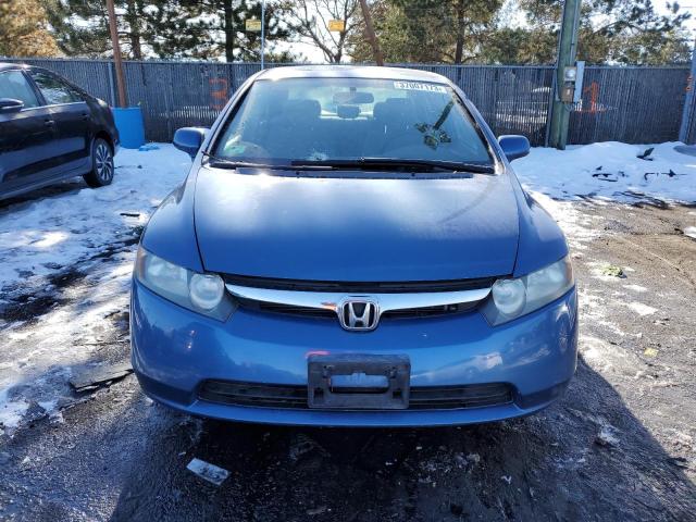 1HGFA15567L095921 - 2007 HONDA CIVIC LX BLUE photo 5