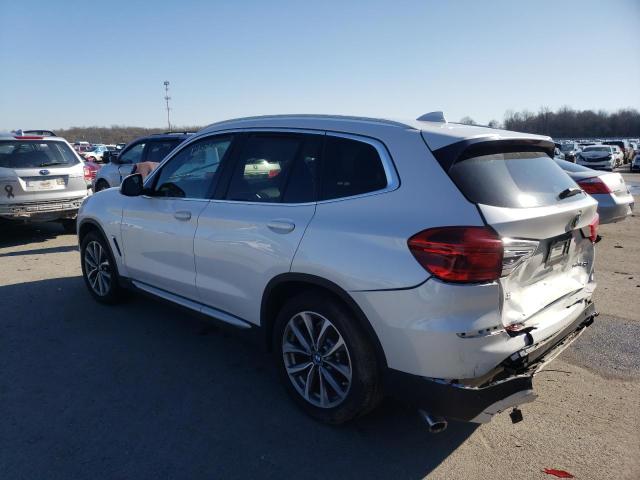 5UXTR9C59JLD68872 - 2018 BMW X3 XDRIVE30I WHITE photo 2